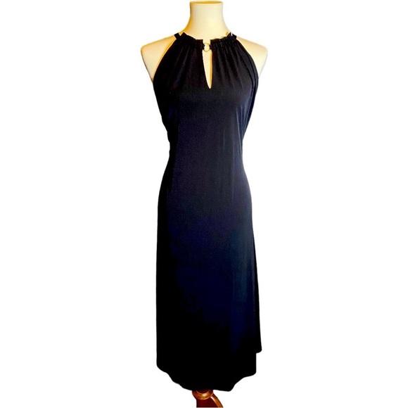 NWT Michael Michael Kors Halter Keyhole Neckline Dress - Picture 1 of 8